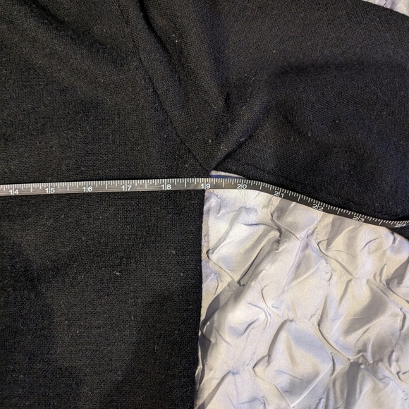 Black and grey hooded duster sweater - Large - Picture 5 of 8